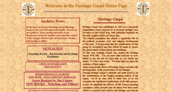 Desktop Screenshot of heritage-gaspe.org